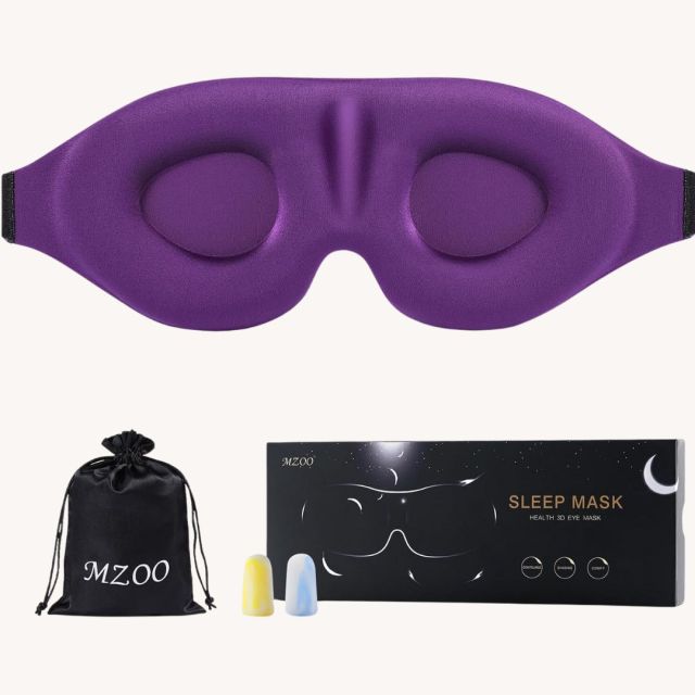 purple sleep mask
