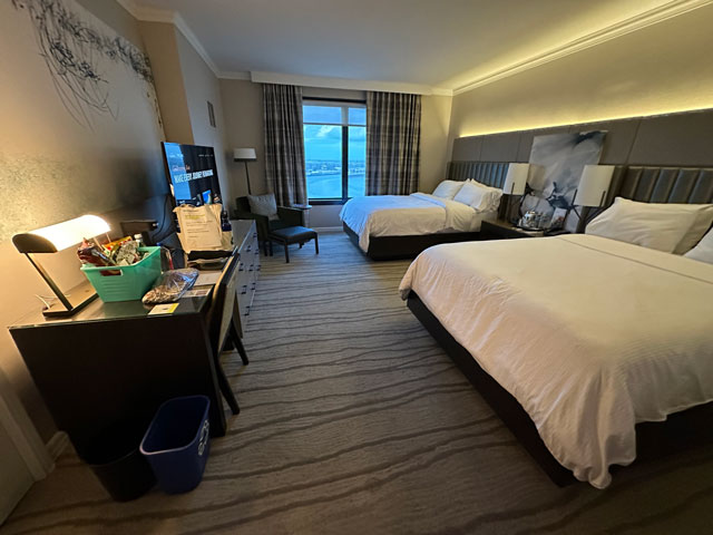 inside a room at Westin New Orleans