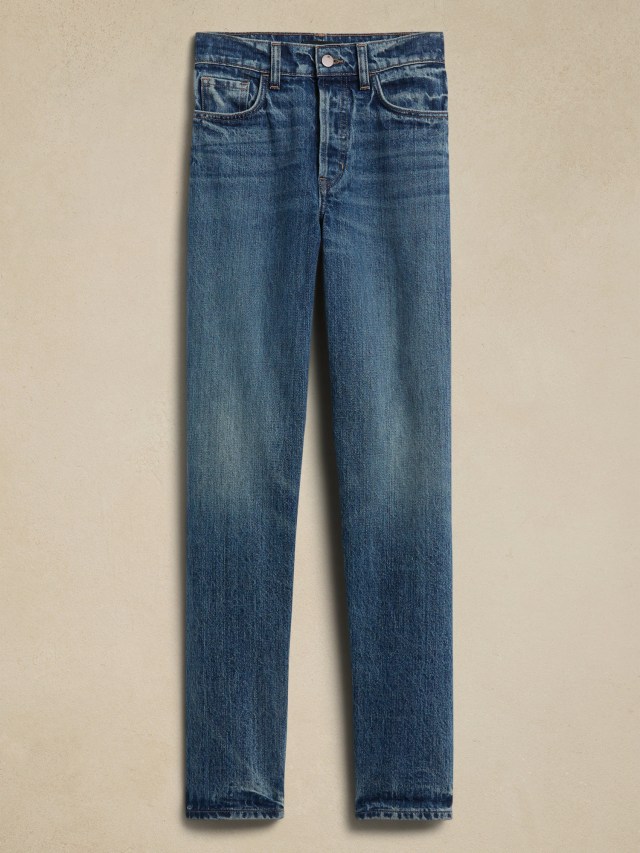 BR slouchy sttraight leg jeans