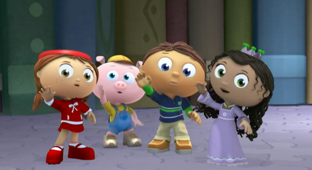 Super Why is one of the best tv shows for toddlers