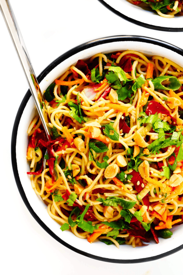 dinners you can eat in the car cold sesame noodles