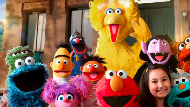 Sesame Street is one of the best TV shows for toddlers