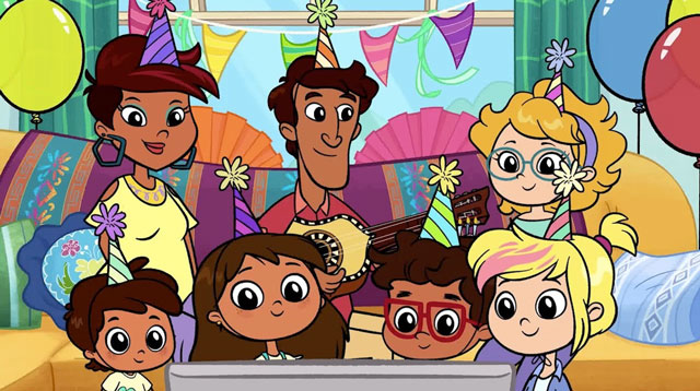 Rosie's Rules is a TV show on PBS Kids good for Hispanic heritage month