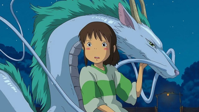 Spirited Away is a good scary movie for kids 