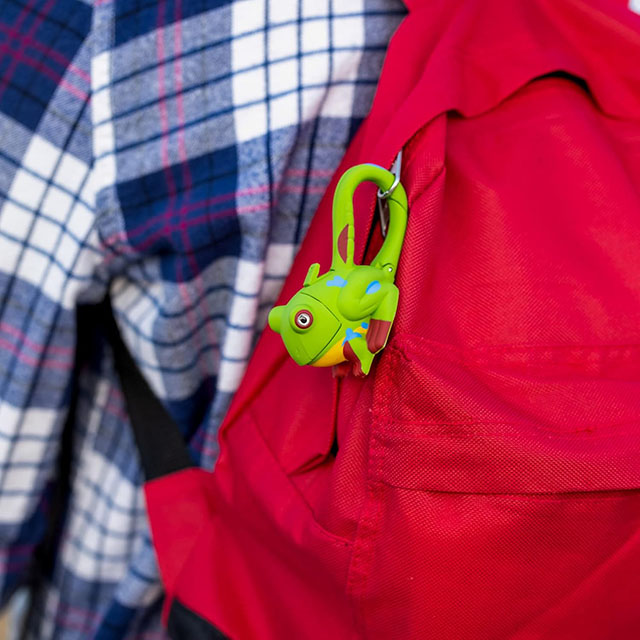 An animal carabiner flashlight is one of the best stocking stuffers for kids