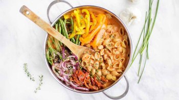 vegan one-pot pasta recipe