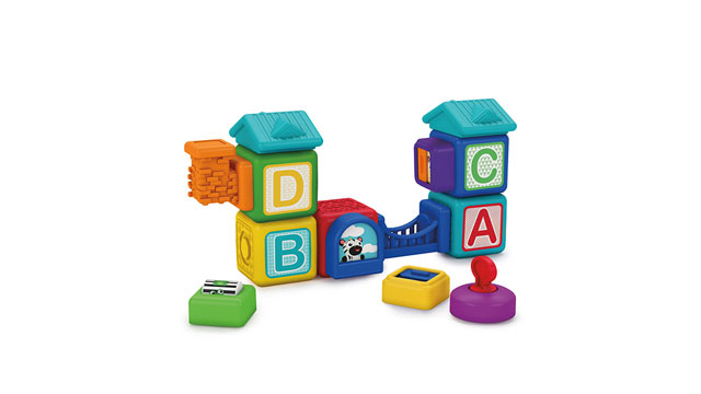 blocks, like these Baby Einstein blocks, are good gifts for toddlers