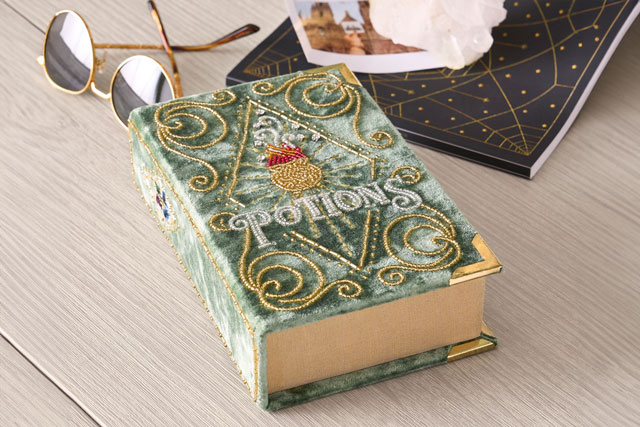 Harry Potter™ Potions Book Velvet Jewelry Box
