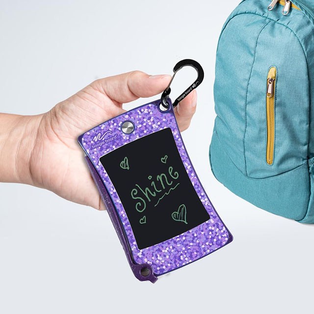 Boogie Board's jot pocket writing tablet is one of the best stocking stuffers for kids