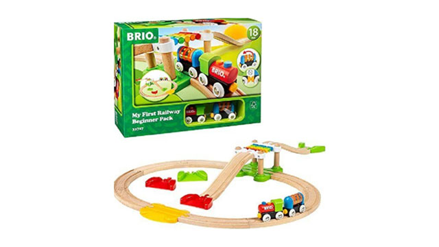 train sets are great gifts for toddlers