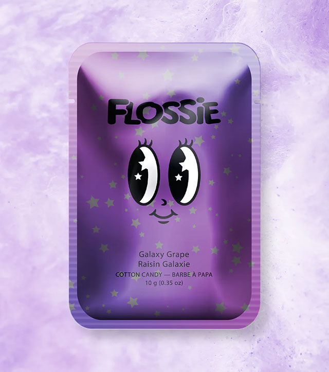 Galazy Grape Flossie is one of the best stocking stuffers for kids