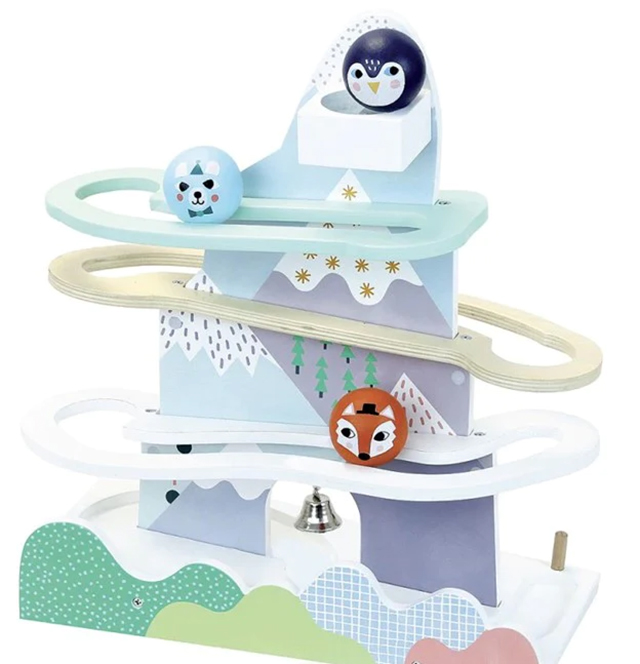 Vilac Iceland Waterfall Ball Toy is one of the best holiday gifts for one-year-olds in 2023