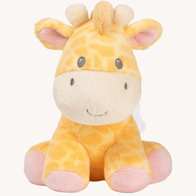 stuffed giraffe baby toy