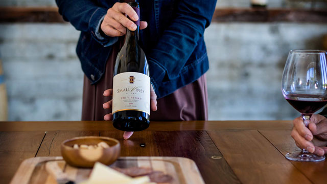 this pinot noir from TBH vineyards is a good hostess gift idea