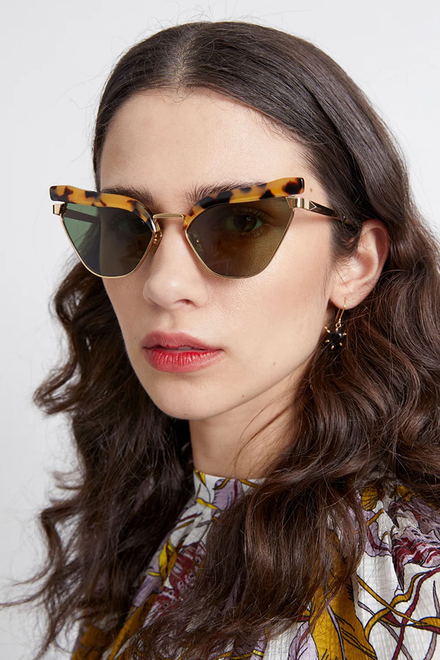 Karen Walker's Fantasia crazy tort sunglasses are one of the best gifts for moms