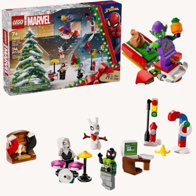 lego spider-man advent calendar