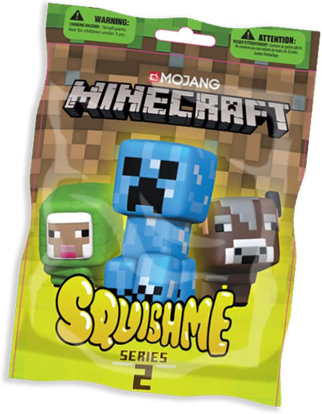 Minecraft Squishme Series 2 is one of the best stocking stuffers for kids