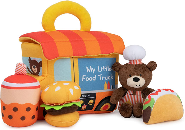 Gund My Little Food Truck Set is one of the best newborn baby gifts of 2023