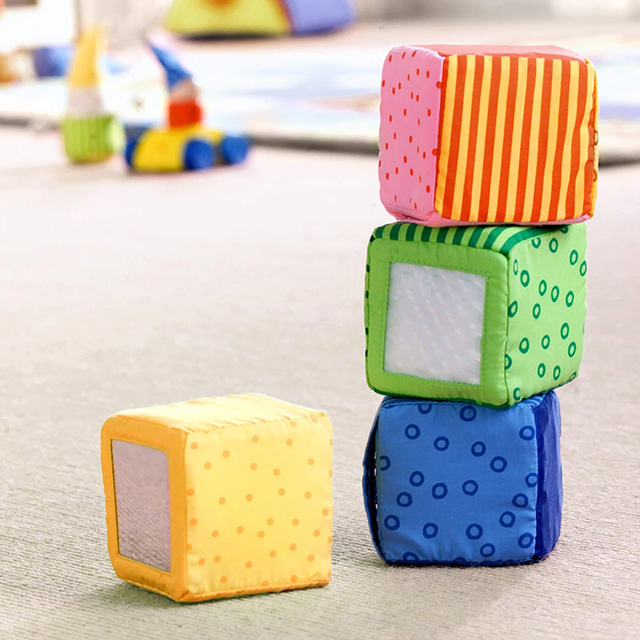 Haba Quartett Soft Block Set is one of the best newborn baby gifts of 2023
