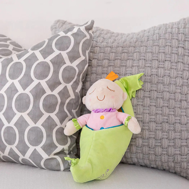 Manhattan Toy Snuggle Pods Sweet Pea is one of the best newborn baby gifts of 2023