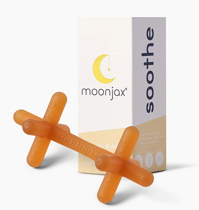 A Moonjax Teether is one of the best newborn baby gifts