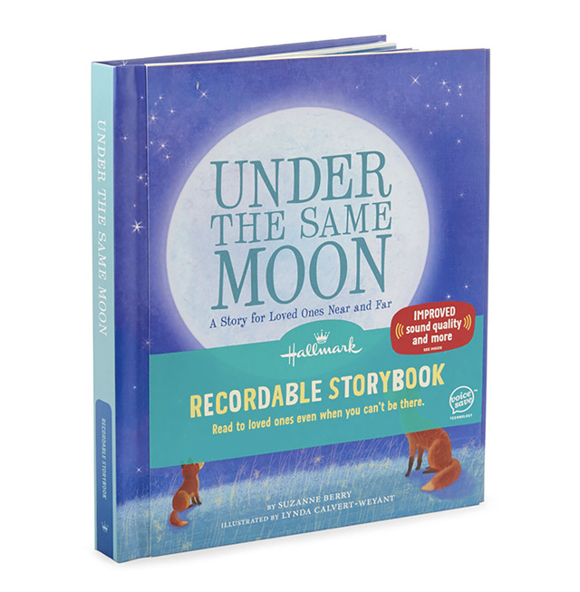 Hallmark's Under The Same Moon Recordable Storybook is one of the best newborn baby gifts of 2023