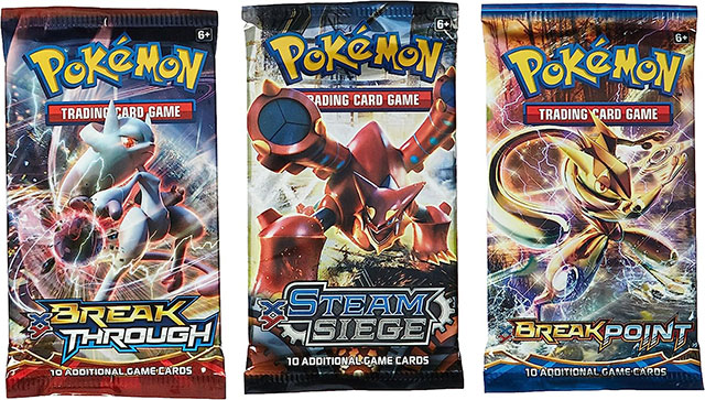 Pokemon. booster packs are one of the best stocking stuffers for kids