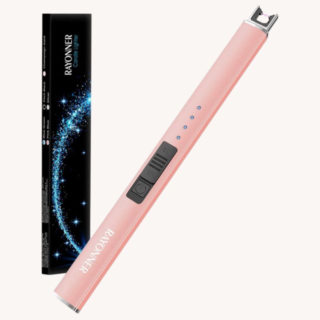pink rechargeable lighter