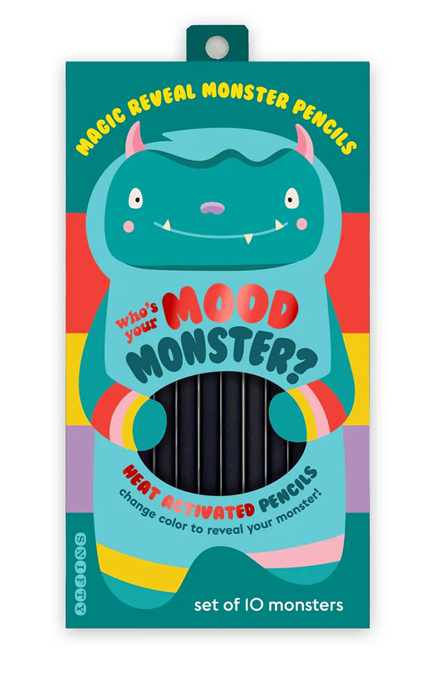 Snifty Monster Reveal Magic Mood Pencils are one of the best stocking stuffers for kids