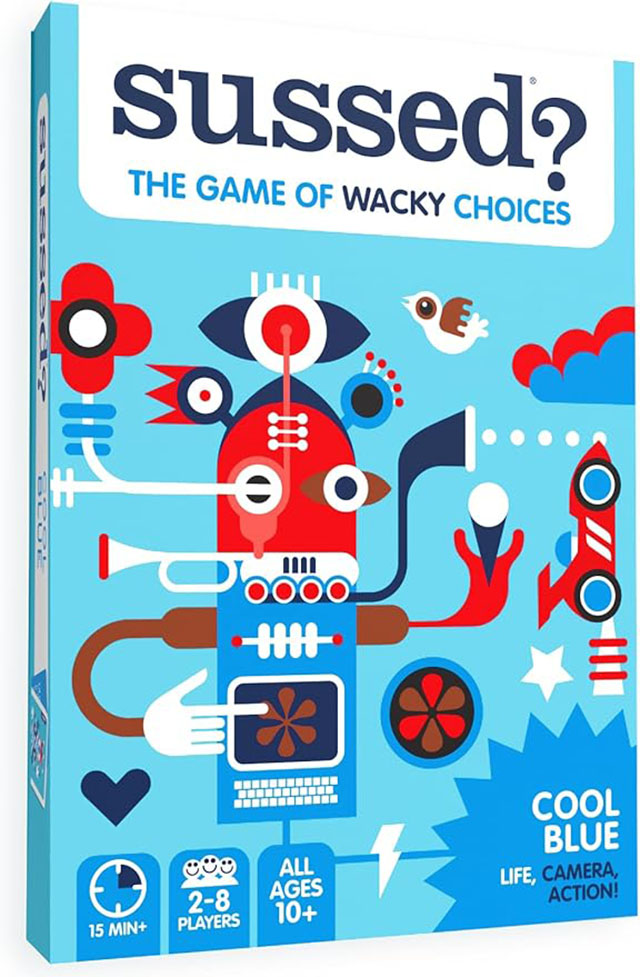 SUSSED? The Game of Whacky Choices is one of the best stocking stuffers for kids