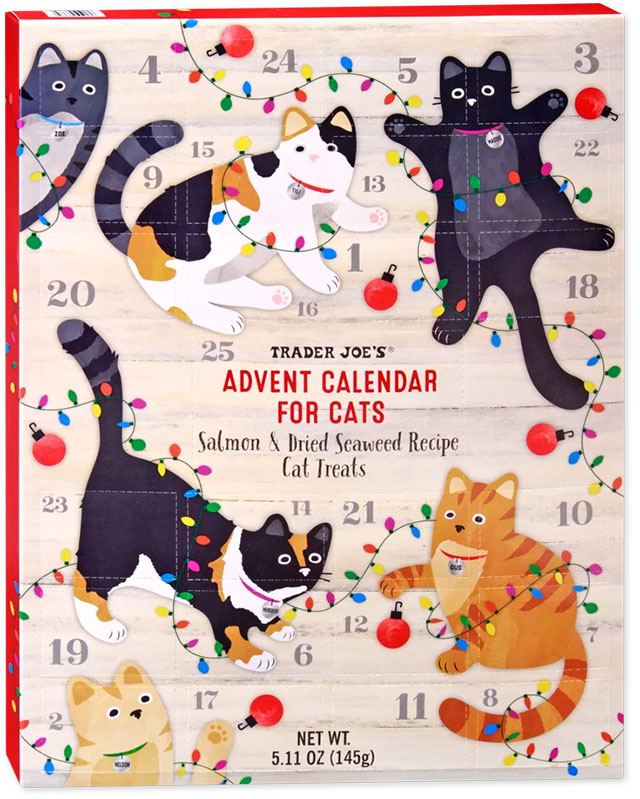 Trader Joe's Advent Calendar for Cats is one of the best advent calendars of 2024