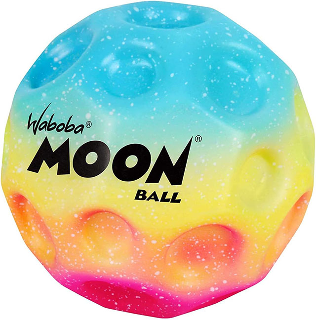 A Waboba gradient moon ball is one of the best stocking stuffers for kids