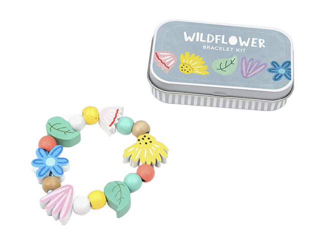 The wildflower bracelet kit is one of the best stocking stuffers for kids