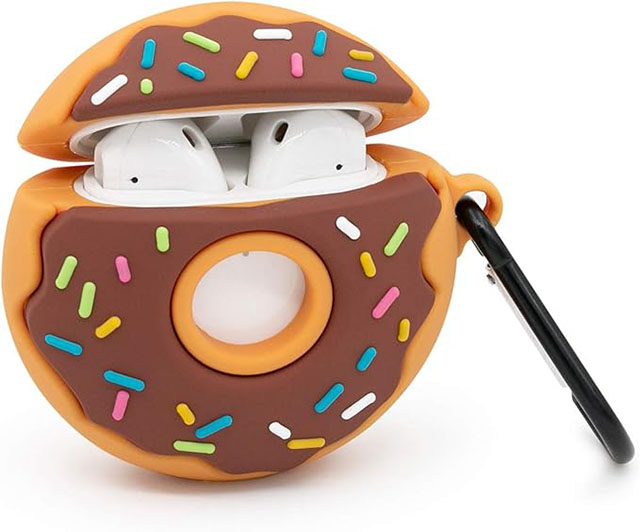 A donut airpods case is one of the best stocking stuffers for kids