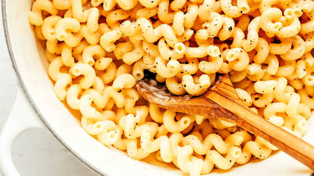 a picture of one-pot mac and cheese