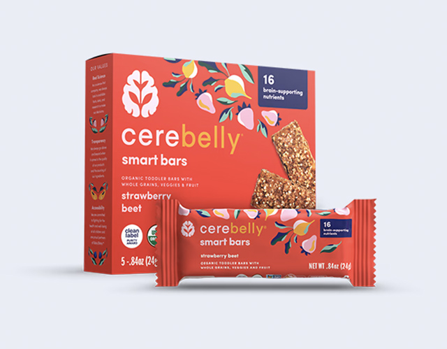Cerebelly Smart Bars are one of the best snack bars for kids according to a dietitian