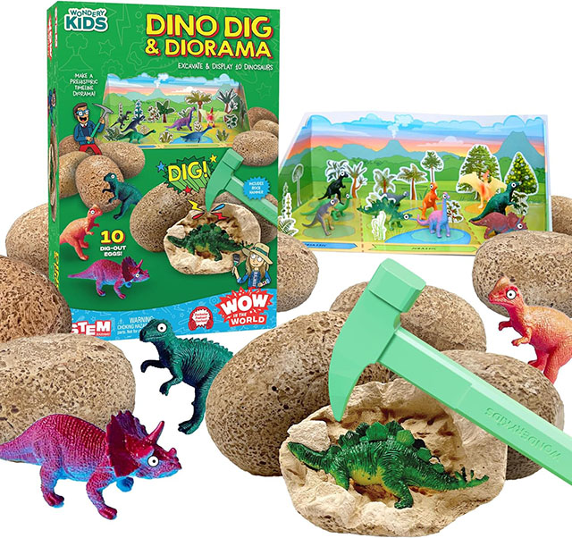 Dino dig is one of the best gifts for 4-5 year olds