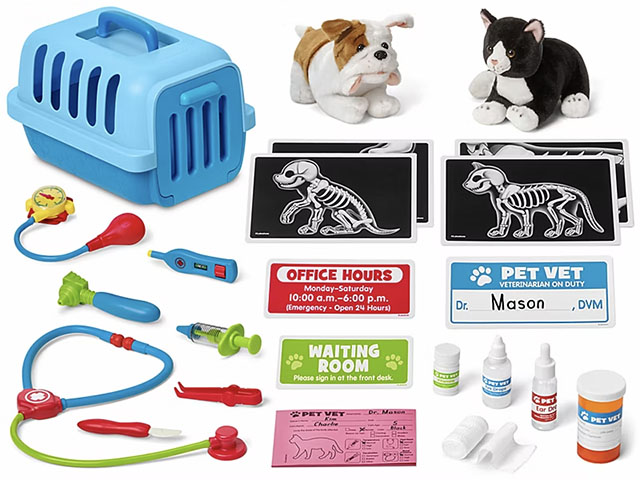 Lakeshore Learning's pet vet kid is one of the best gifts for 4-5 year olds