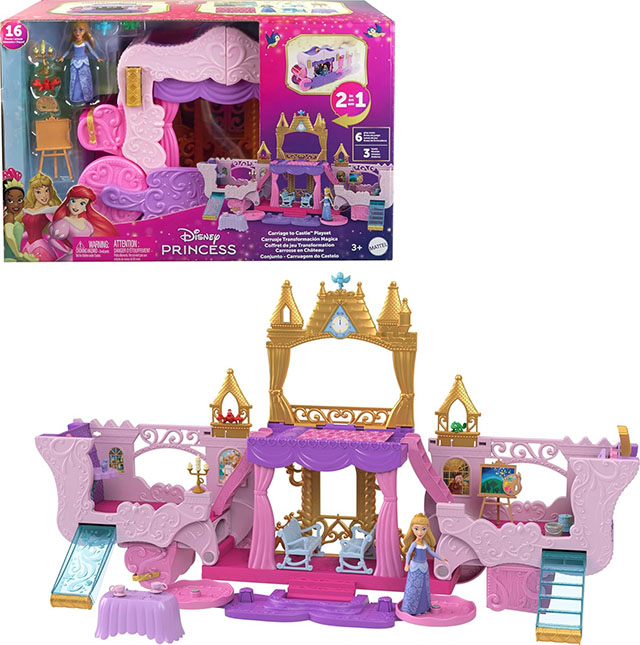 Mattel's Disney Princess playset is one of the best gifts for 4-5 year olds