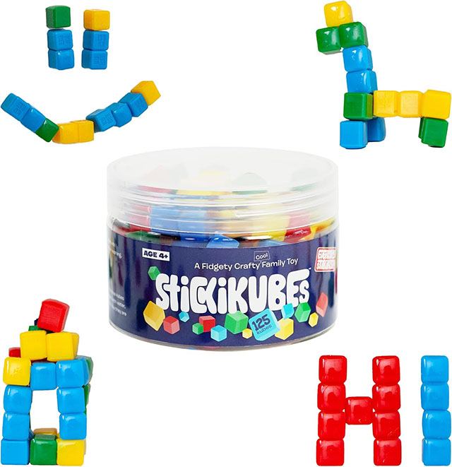 Stickicubes are one of the best gifts for 4-5 year olds