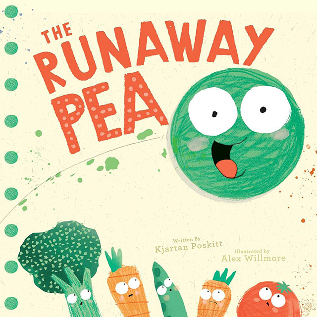 The Runaway Pea is one of the best gifts for 4-5 year olds