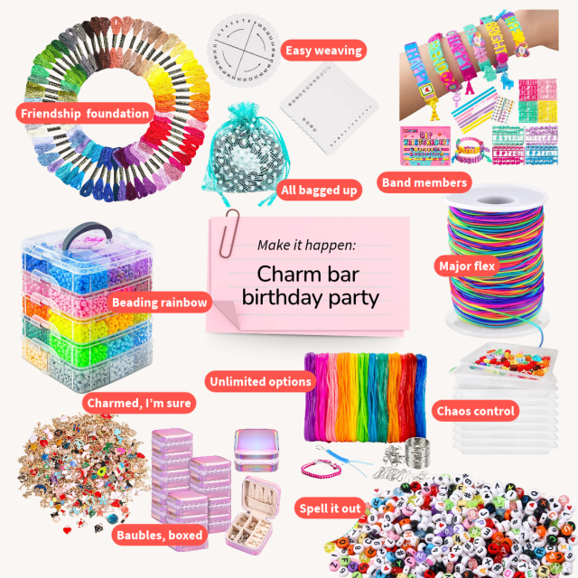 Kids Birthday Party Ideas charm bar birthday party
