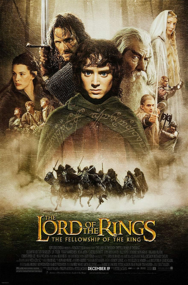 The Lord of the Rings is one of the best fantasy movies for families
