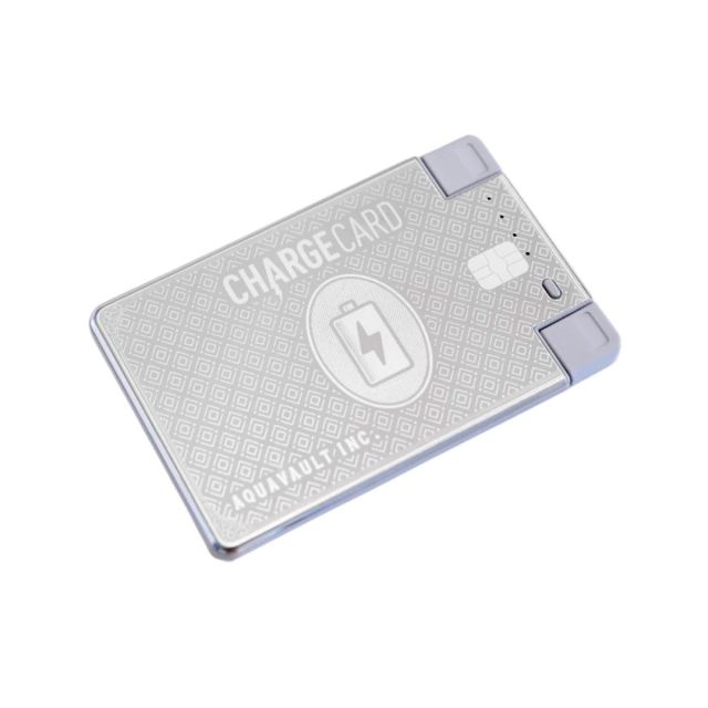 credit card style portable phone charger