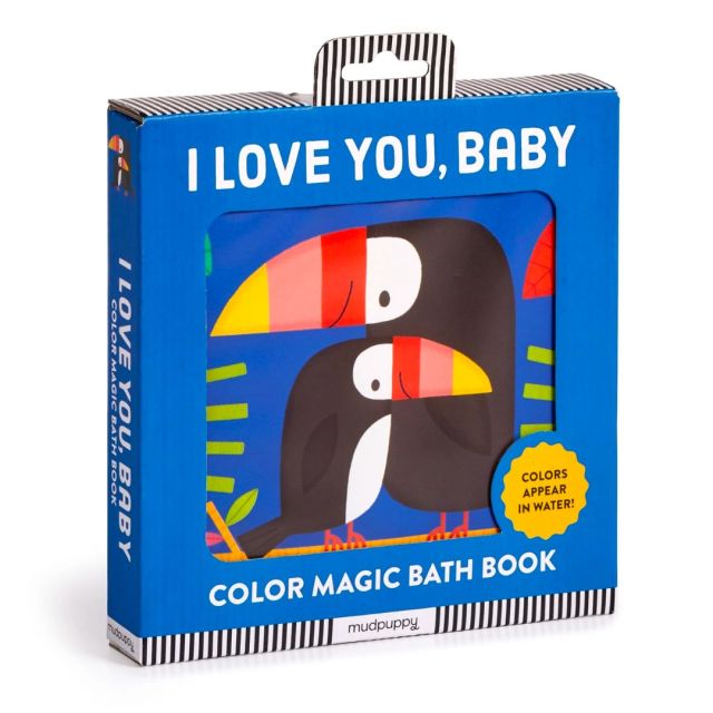 cover of 'i love you baby' bath book