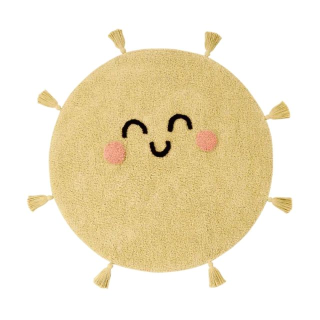 sun shaped rug
