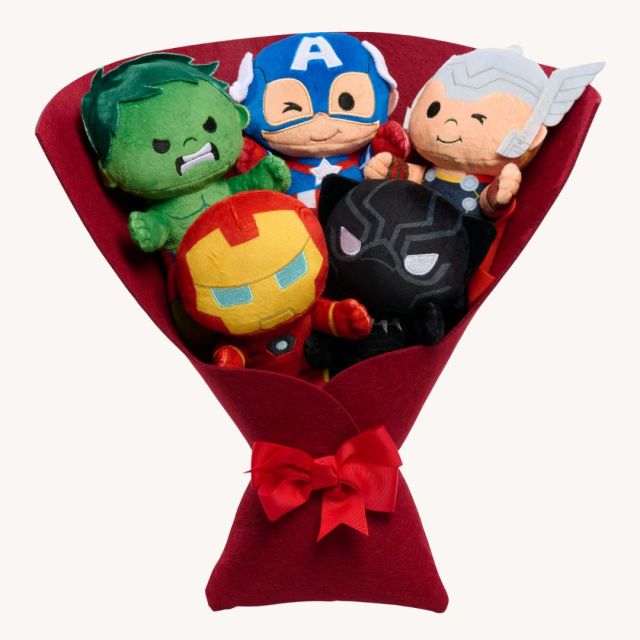 marvel superheroes valentine's day bouquet