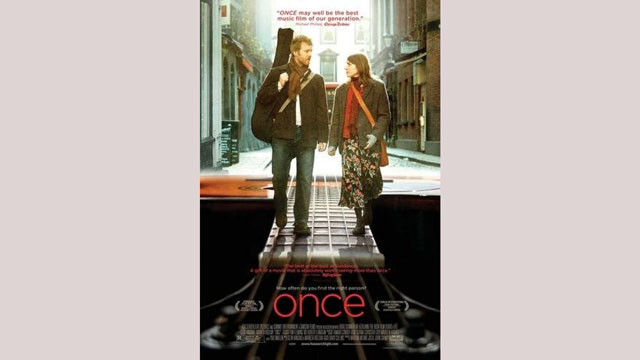 movie poster of Once, a movie under 90 minutes
