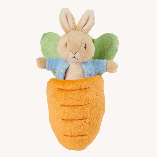 peter rabbit in carrot plush