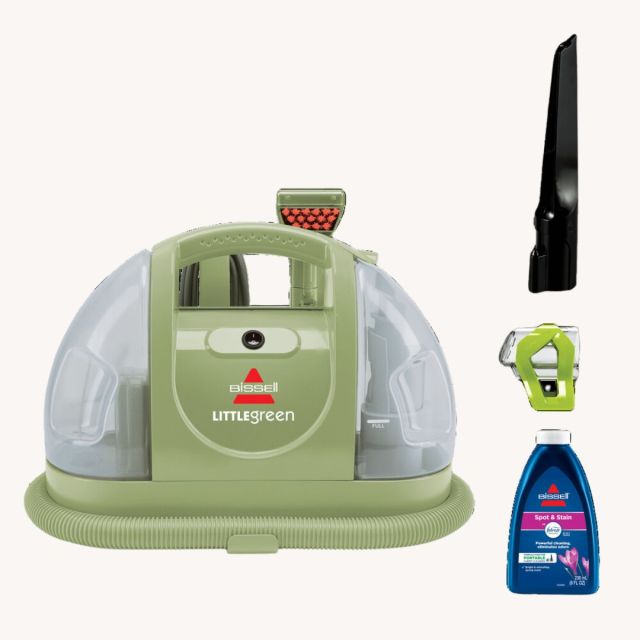small Bissell spot cleaning steam cleaner
